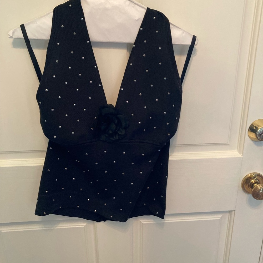 Formal halter top